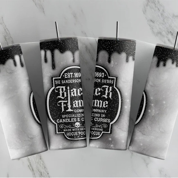 20 oz black flame tumbler - Picture 1 of 1